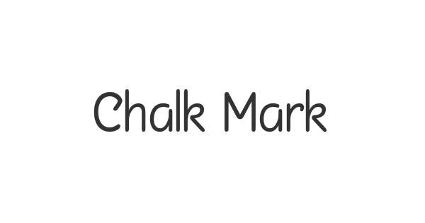 Chalk Marks font thumb